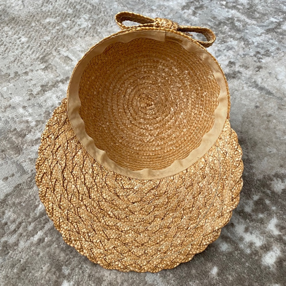 Straw Baseball Cap - Picture 2 of 4